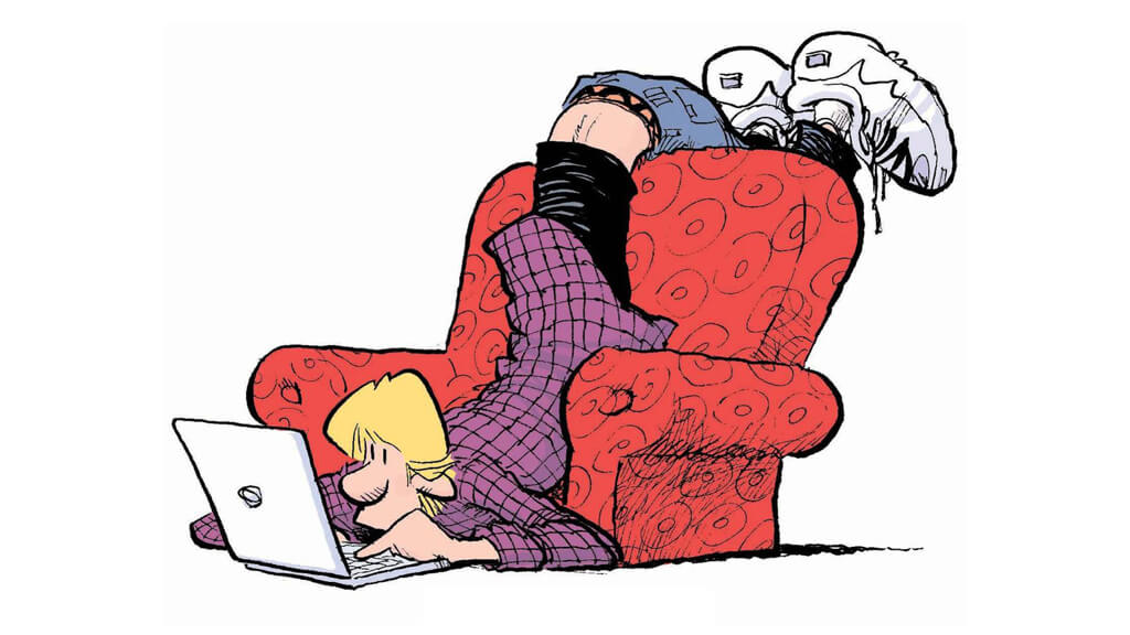 Tegneserier på nett